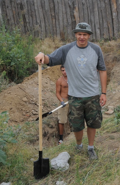 Сашко Положинський очолив команду з відбудови Запорозької Січі