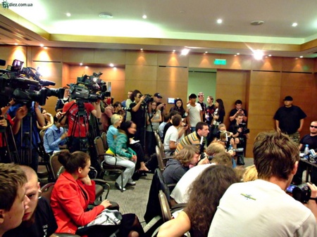 Прес-конференція Limp Bizkit в Києві