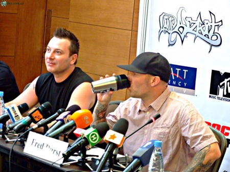 Прес-конференція Limp Bizkit в Києві