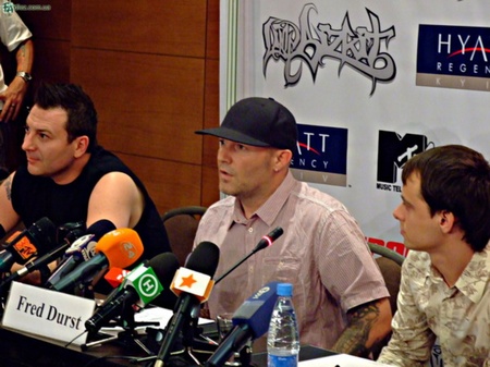 Прес-конференція Limp Bizkit в Києві