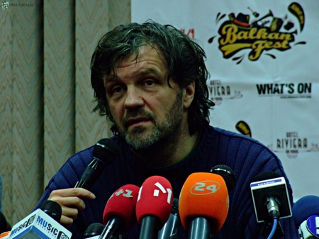 Прес-конференція з Еміром Кустурицею та Нелле Карайличем 