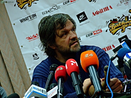 Прес-конференція з Еміром Кустурицею та Нелле Карайличем 